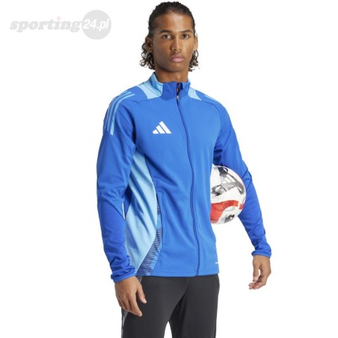 Bluza męska adidas Tiro 24 Competition niebieska IP1876 Adidas teamwear Bluza męska adidas Tiro 24 Competition niebieska IP1876 Adidas teamwear