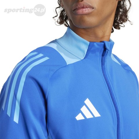 Bluza męska adidas Tiro 24 Competition niebieska IP1876 Adidas teamwear Bluza męska adidas Tiro 24 Competition niebieska IP1876 Adidas teamwear