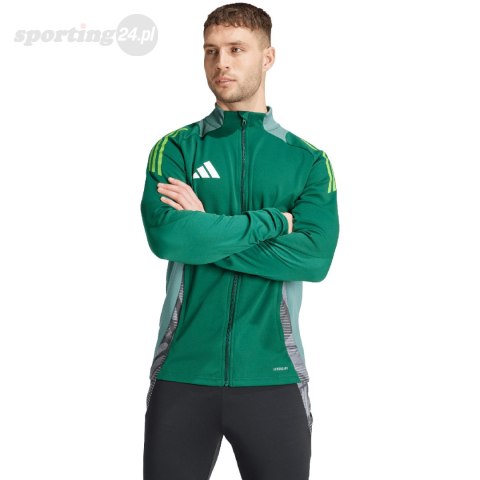Bluza męska adidas Tiro 24 Competition zielona IR5493 Adidas teamwear Bluza męska adidas Tiro 24 Competition zielona IR5493 Adidas teamwear