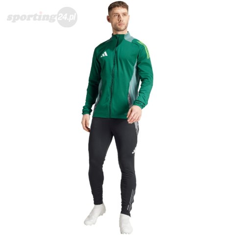 Bluza męska adidas Tiro 24 Competition zielona IR5493 Adidas teamwear Bluza męska adidas Tiro 24 Competition zielona IR5493 Adidas teamwear