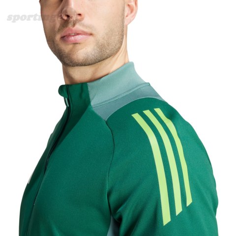 Bluza męska adidas Tiro 24 Competition zielona IR5493 Adidas teamwear Bluza męska adidas Tiro 24 Competition zielona IR5493 Adidas teamwear