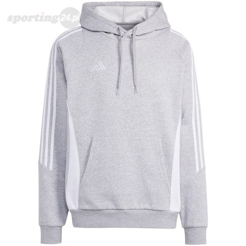 Bluza męska adidas Tiro 24 Sweat Hooded szara IR7545 Adidas teamwear Bluza męska adidas Tiro 24 Sweat Hooded szara IR7545 Adidas teamwear