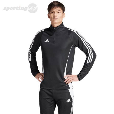 Bluza męska adidas Tiro 24 Training Top czarna IJ9963 Adidas teamwear Bluza męska adidas Tiro 24 Training Top czarna IJ9963 Adidas teamwear