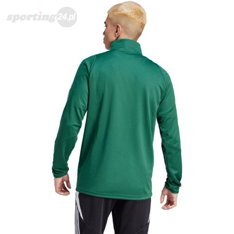 Bluza męska adidas Tiro 24 Training Top zielono-biała IS1040 Adidas teamwear Bluza męska adidas Tiro 24 Training Top zielono-biała IS1040 Adidas teamwear