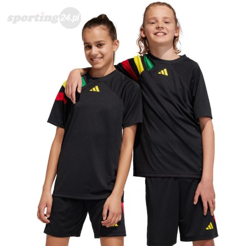 Koszulka dla dzieci adidas Fortore 23 czarna IK5730 Adidas Koszulka dla dzieci adidas Fortore 23 czarna IK5730 Adidas