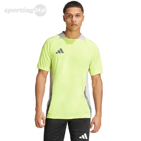 Koszulka męska adidas Tiro 24 Competition Training limonkowa IN2289 Adidas teamwear Koszulka męska adidas Tiro 24 Competition Training limonkowa IN2289 Adidas teamwear