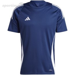 Koszulka męska adidas Tiro 24 Jersey granatowa IS1018 Adidas teamwear