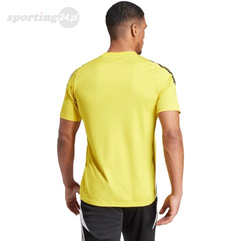 Koszulka męska adidas Tiro 24 Jersey żółta IS1015 Adidas teamwear Koszulka męska adidas Tiro 24 Jersey żółta IS1015 Adidas teamwear