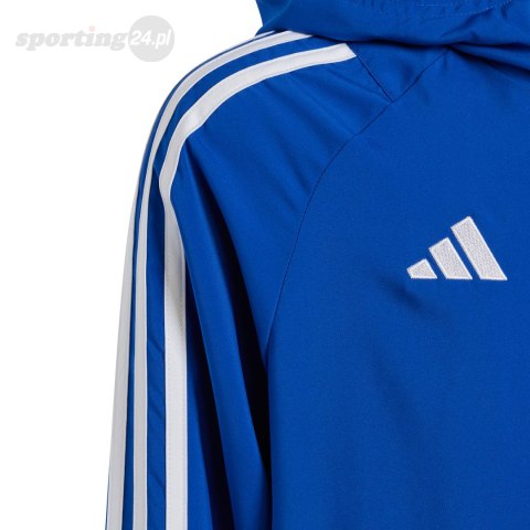 Kurtka dla dzieci adidas Tiro 24 niebieska IM8794 Adidas teamwear Kurtka dla dzieci adidas Tiro 24 niebieska IM8794 Adidas teamwear