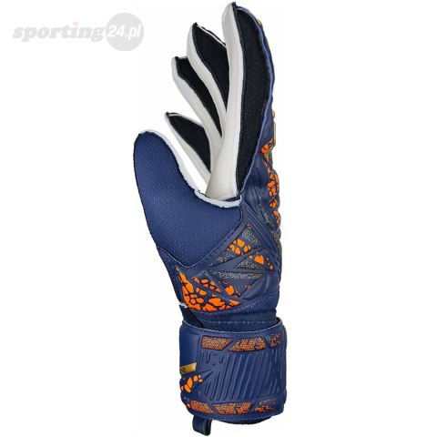 Rękawice bramkarskie Reusch Attrak Solid granatowe 5470515 4410 Reusch Rękawice bramkarskie Reusch Attrak Solid granatowe 5470515 4410 Reusch