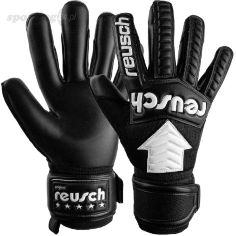 Rękawice bramkarskie Reusch Legacy Arrow Silver czarne 5370204 7700 Reusch Rękawice bramkarskie Reusch Legacy Arrow Silver czarne 5370204 7700 Reusch
