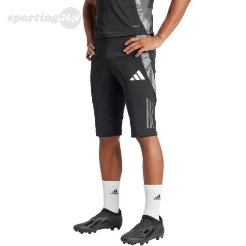 Spodenki męskie adidas Tiro 24 Competition 1/2 czarne IP1871 Adidas teamwear Spodenki męskie adidas Tiro 24 Competition 1/2 czarne IP1871 Adidas teamwear