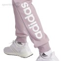 Spodnie damskie adidas Essentials Linear French Terry Cuffed fioletowe IS2105 Adidas