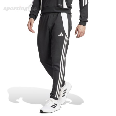 Spodnie męskie adidas Tiro 24 Sweat czarno-białe IP1976 Adidas teamwear Spodnie męskie adidas Tiro 24 Sweat czarno-białe IP1976 Adidas teamwear