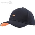 Czapka z daszkiem 4F U267 głęboka czerń 4FWSS24ACABU267 20S 4F Czapka z daszkiem 4F U267 głęboka czerń 4FWSS24ACABU267 20S 4F