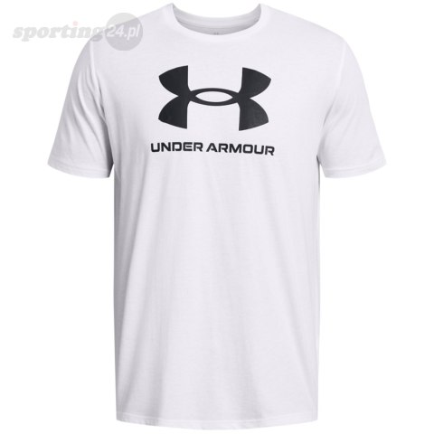 Koszulka męska Under Armour Sportstyle Logo biała 1382911 100 Under Armour Koszulka męska Under Armour Sportstyle Logo biała 1382911 100 Under Armour