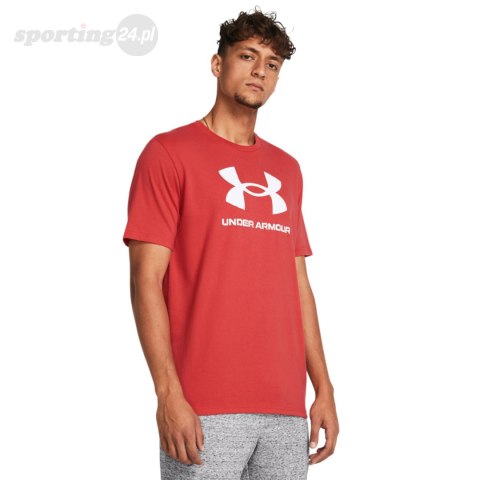 Koszulka męska Under Armour Sportstyle Logo czerwona 1382911 814 Under Armour Koszulka męska Under Armour Sportstyle Logo czerwona 1382911 814 Under Armour