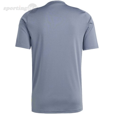 Koszulka męska adidas Tiro 24 Jersey szara IV6951 Adidas teamwear Koszulka męska adidas Tiro 24 Jersey szara IV6951 Adidas teamwear
