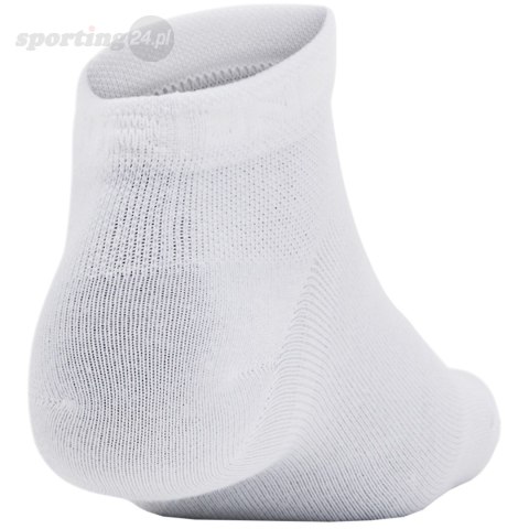 Skarpety Under Armour Essential Low 3 pary białe 1382958 100 Under Armour Skarpety Under Armour Essential Low 3 pary białe 1382958 100 Under Armour
