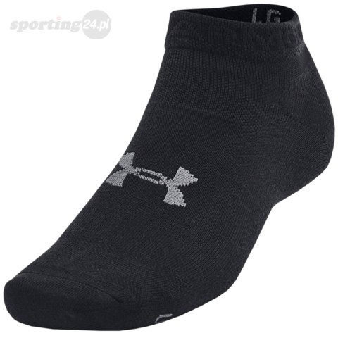 Skarpety Under Armour Essential Low 3 pary czarne 1382958 001 Under Armour Skarpety Under Armour Essential Low 3 pary czarne 1382958 001 Under Armour