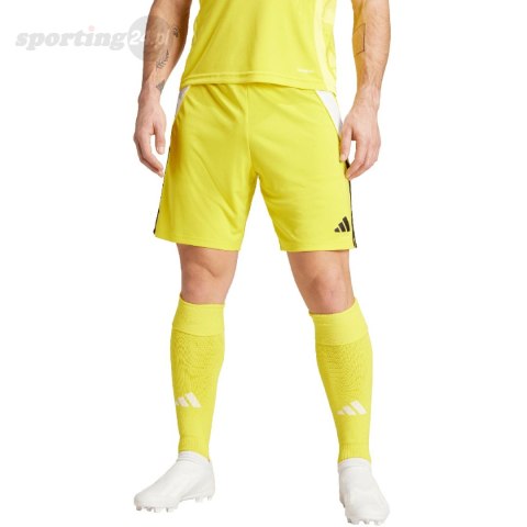 Spodenki męskie adidas Tiro 24 żółte IS1409 Adidas teamwear Spodenki męskie adidas Tiro 24 żółte IS1409 Adidas teamwear