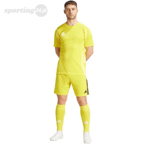 Spodenki męskie adidas Tiro 24 żółte IS1409 Adidas teamwear Spodenki męskie adidas Tiro 24 żółte IS1409 Adidas teamwear