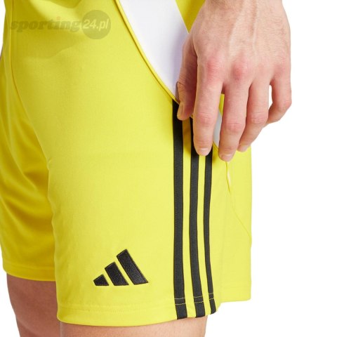 Spodenki męskie adidas Tiro 24 żółte IS1409 Adidas teamwear Spodenki męskie adidas Tiro 24 żółte IS1409 Adidas teamwear
