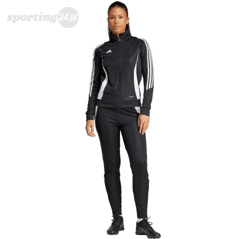 Bluza damska adidas Tiro 24 Training czarna IJ9961 Adidas teamwear Bluza damska adidas Tiro 24 Training czarna IJ9961 Adidas teamwear