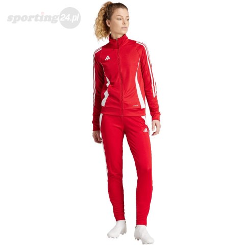 Bluza damska adidas Tiro 24 Training czerwona IR7493 Adidas teamwear Bluza damska adidas Tiro 24 Training czerwona IR7493 Adidas teamwear
