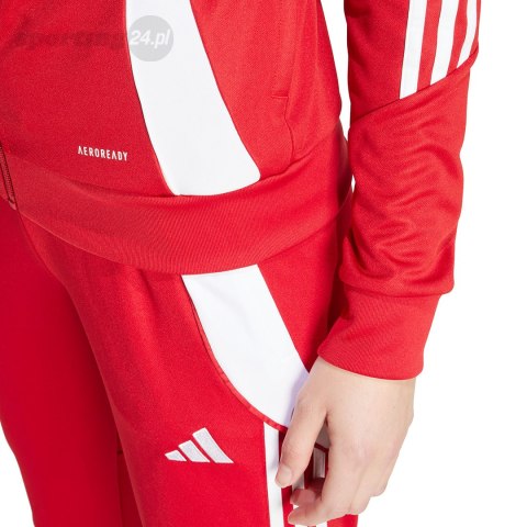 Bluza damska adidas Tiro 24 Training czerwona IR7493 Adidas teamwear Bluza damska adidas Tiro 24 Training czerwona IR7493 Adidas teamwear