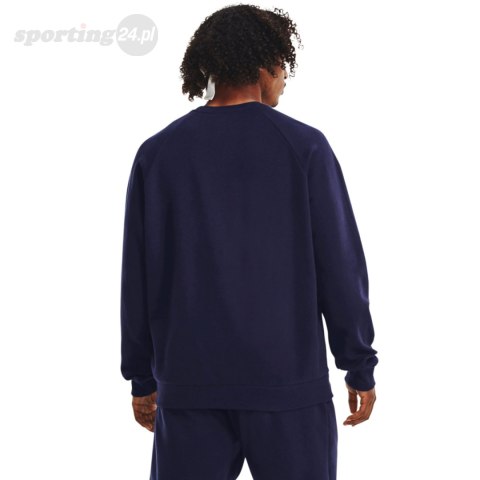 Bluza męska Under Armour Rival Fleece Crew granatowa 1379755 410 Under Armour Bluza męska Under Armour Rival Fleece Crew granatowa 1379755 410 Under Armour
