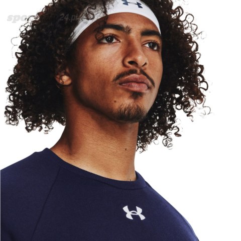 Bluza męska Under Armour Rival Fleece Crew granatowa 1379755 410 Under Armour Bluza męska Under Armour Rival Fleece Crew granatowa 1379755 410 Under Armour