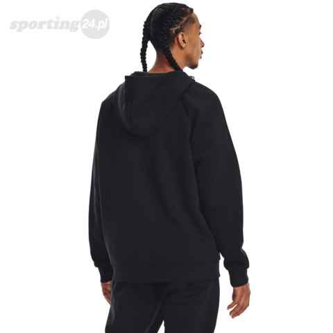 Bluza męska Under Armour Rival Fleece FZ Hoodie czarna 1379767 001 Under Armour Bluza męska Under Armour Rival Fleece FZ Hoodie czarna 1379767 001 Under Armour