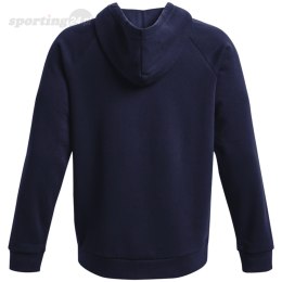 Bluza męska Under Armour Rival Fleece FZ Hoodie granatowa 1379767 410 Under Armour