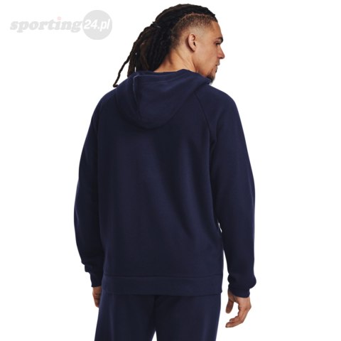 Bluza męska Under Armour Rival Fleece FZ Hoodie granatowa 1379767 410 Under Armour Bluza męska Under Armour Rival Fleece FZ Hoodie granatowa 1379767 410 Under Armour