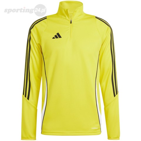 Bluza męska adidas Tiro 24 Training Top żółta IS1043 Adidas teamwear Bluza męska adidas Tiro 24 Training Top żółta IS1043 Adidas teamwear
