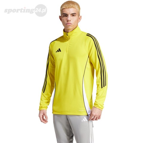 Bluza męska adidas Tiro 24 Training Top żółta IS1043 Adidas teamwear Bluza męska adidas Tiro 24 Training Top żółta IS1043 Adidas teamwear