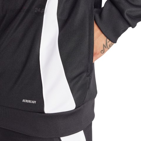 Bluza męska adidas Tiro 24 Training czarna IJ9959 Adidas teamwear Bluza męska adidas Tiro 24 Training czarna IJ9959 Adidas teamwear