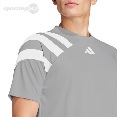 Koszulka męska adidas Fortore 23 szara IK5772 Adidas teamwear Koszulka męska adidas Fortore 23 szara IK5772 Adidas teamwear