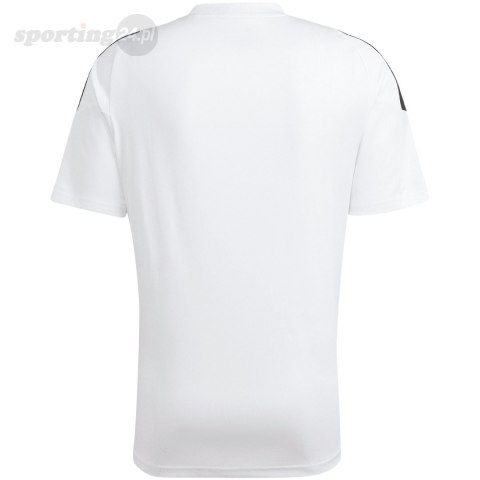 Koszulka męska adidas Tiro 24 Jersey biała IS1019 Adidas teamwear Koszulka męska adidas Tiro 24 Jersey biała IS1019 Adidas teamwear