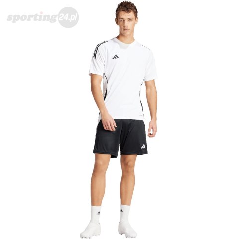 Koszulka męska adidas Tiro 24 Jersey biała IS1019 Adidas teamwear Koszulka męska adidas Tiro 24 Jersey biała IS1019 Adidas teamwear