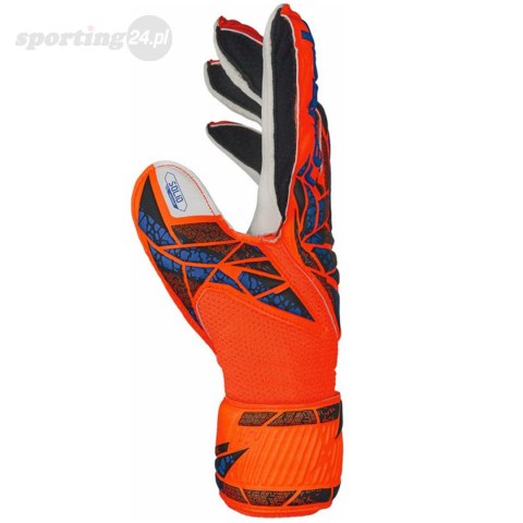 Rękawice bramkarskie Reusch Attrakt Solid Finger Support Junior pomarańczowe 5472510 2210 Reusch Rękawice bramkarskie Reusch Attrakt Solid Finger Support Junior pomarańczowe 5472510 2210 Reusch