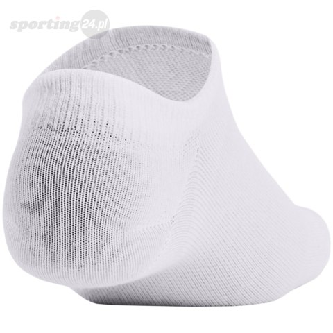 Skarpety Under Armour Essential 6 Pack No Show białe 1382611 100 Under Armour Skarpety Under Armour Essential 6 Pack No Show białe 1382611 100 Under Armour