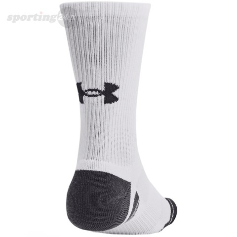 Skarpety Under Armour Performance Tech 3 pary biało-czarne 1379512 100 Under Armour Skarpety Under Armour Performance Tech 3 pary biało-czarne 1379512 100 Under Armour
