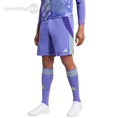 Spodenki męskie adidas Tiro 24 fioletowe IT2413 Adidas teamwear Spodenki męskie adidas Tiro 24 fioletowe IT2413 Adidas teamwear
