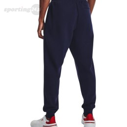 Spodnie męskie Under Armour Rival Fleece Joggers granatowe 1379774 410 Under Armour