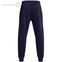 Spodnie męskie Under Armour Rival Fleece Joggers granatowe 1379774 410 Under Armour