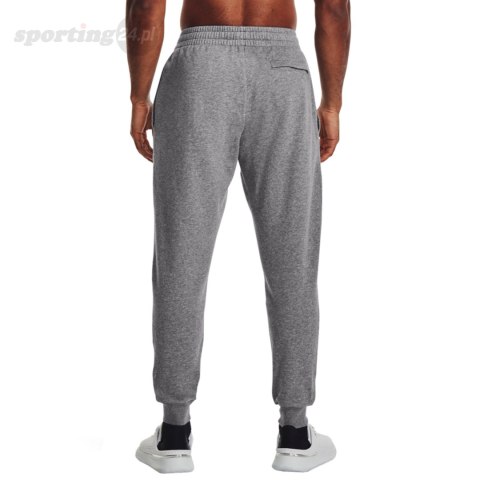 Spodnie męskie Under Armour Rival Fleece Joggers szare 1379774 025 Under Armour Spodnie męskie Under Armour Rival Fleece Joggers szare 1379774 025 Under Armour