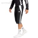 Spodnie męskie adidas Tiro 24 3/4 czarne IJ7671 Adidas teamwear