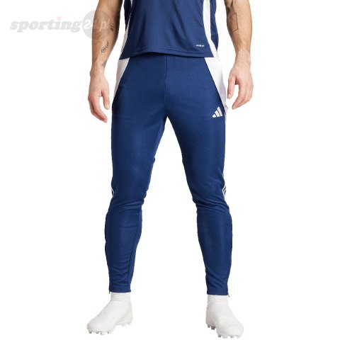 Spodnie męskie adidas Tiro 24 Slim Training granatowe IR9344 Adidas teamwear Spodnie męskie adidas Tiro 24 Slim Training granatowe IR9344 Adidas teamwear